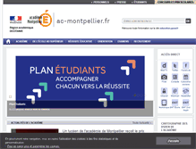 Tablet Screenshot of ac-montpellier.fr