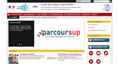 Desktop Screenshot of lyc-raimu-nimes.ac-montpellier.fr