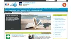 Desktop Screenshot of lyc-gide-uzes.ac-montpellier.fr