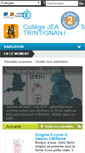 Mobile Screenshot of clg-trintignant-uzes.ac-montpellier.fr