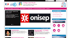 Desktop Screenshot of clg-moulin-ales.ac-montpellier.fr