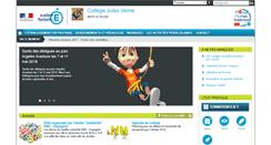 Desktop Screenshot of clg-verne-lesoler.ac-montpellier.fr