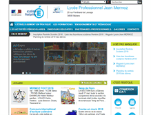 Tablet Screenshot of lyc-mermoz-beziers.ac-montpellier.fr