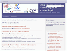 Tablet Screenshot of math34.ac-montpellier.fr