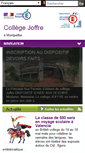 Mobile Screenshot of clg-joffre-montpellier.ac-montpellier.fr