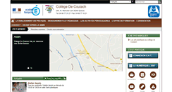Desktop Screenshot of clg-decoutach-quissac.ac-montpellier.fr